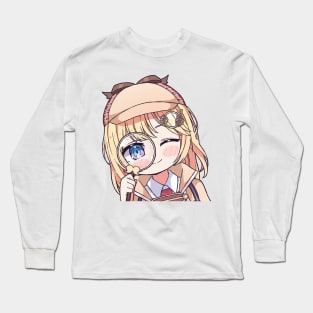 Watson Amelia Chibi Long Sleeve T-Shirt